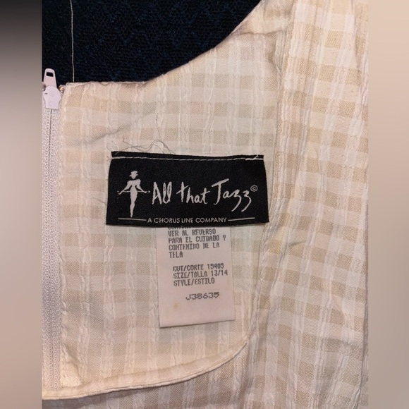 All that Jazz Black and White Pleated Maxi Gown - Picture 5 of 8